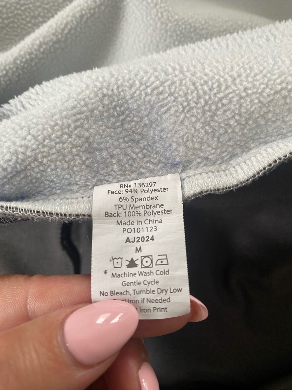 Women's Walgreens Jacket M Gray Full Zip uniform employee - Picture 8 of 8